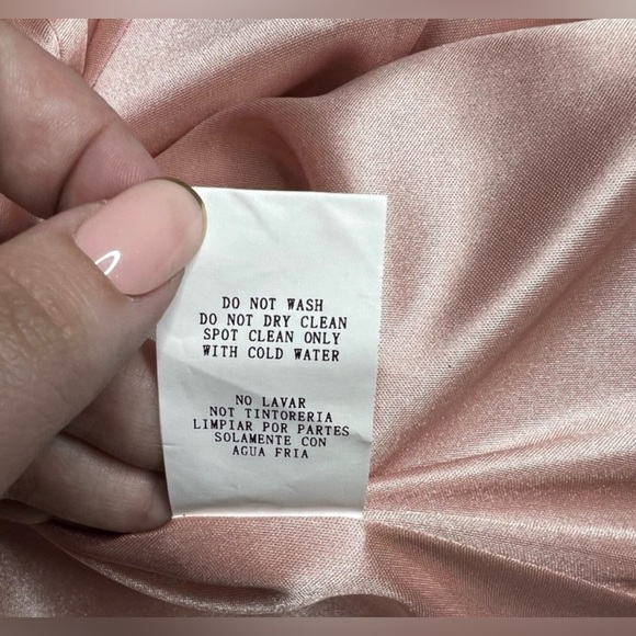 GB Social Rose Gold Sequin Mini Dress Junior Size 1 Homecoming Prom Cocktail - Picture 8 of 10